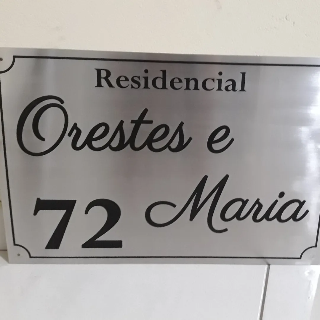 Placa em Inox 7